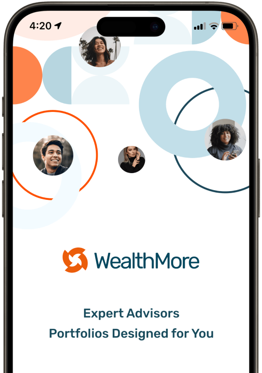 WealthMore App Mockup