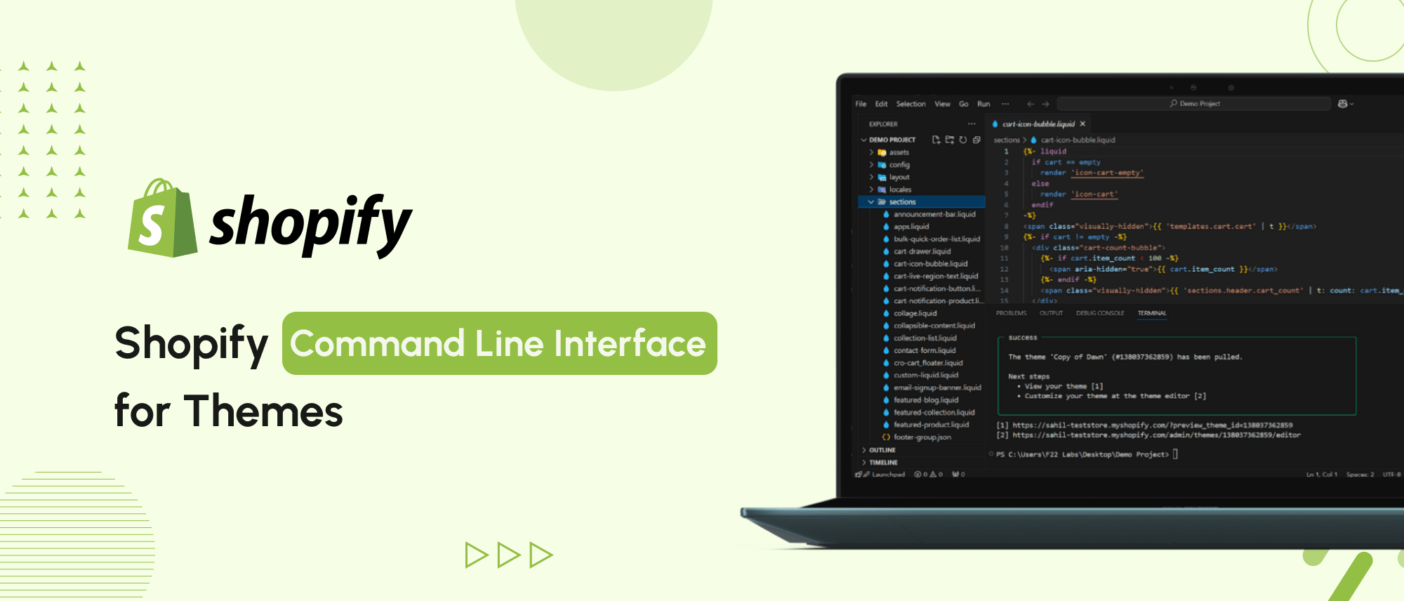 How To Use Shopify CLI for Themes (A Step-by-Step Guide) Hero