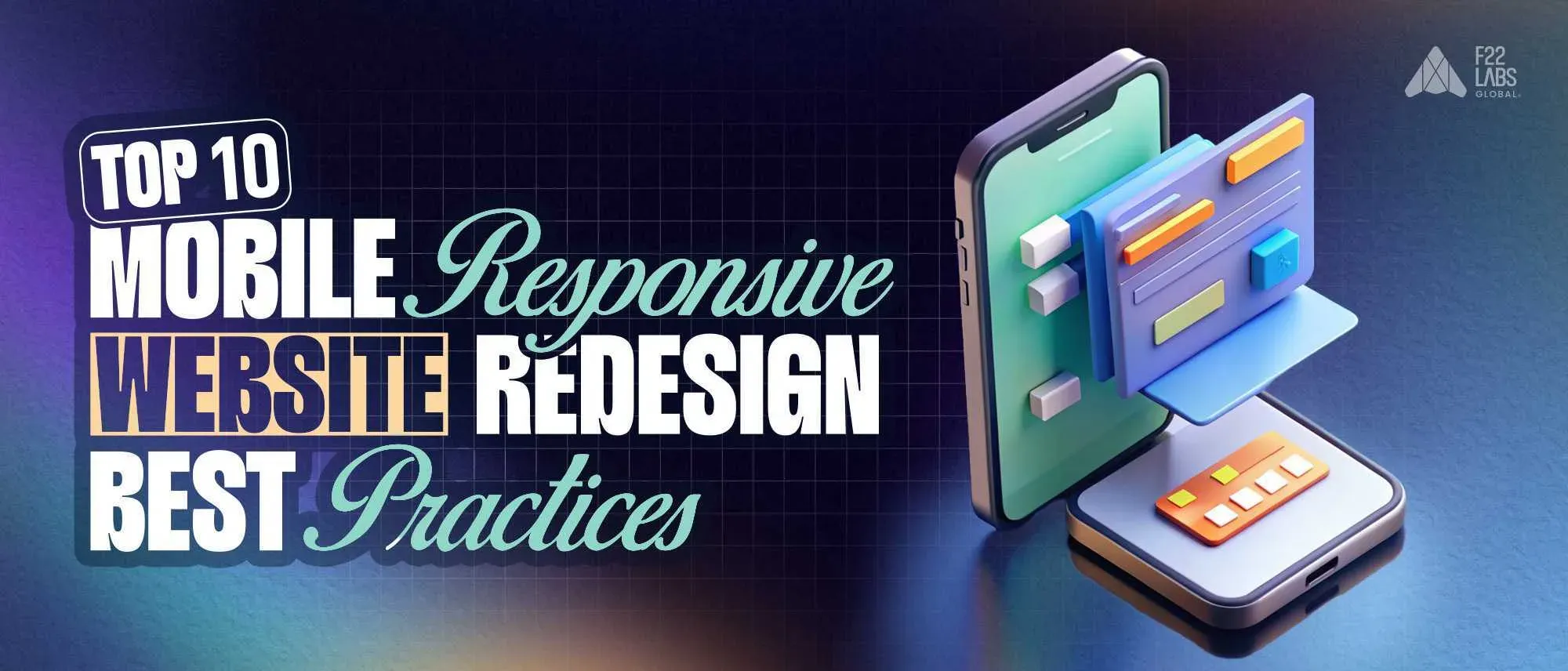 Top 10 Mobile Responsive Website Redesign Best Practices Hero